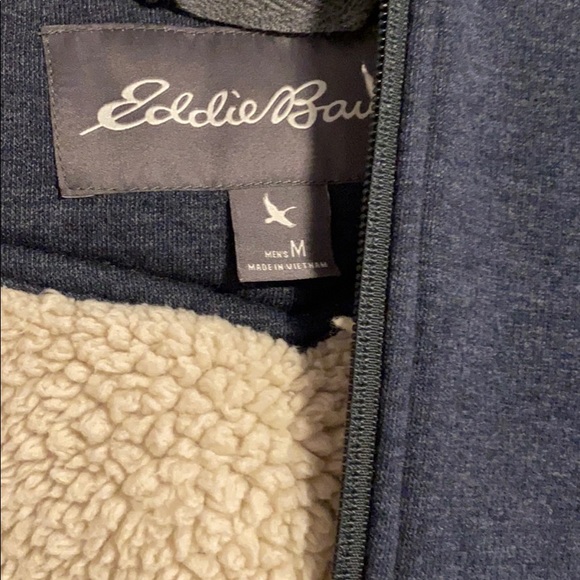 Eddie Bauer Sherpa zip up hoodie - Picture 2 of 2